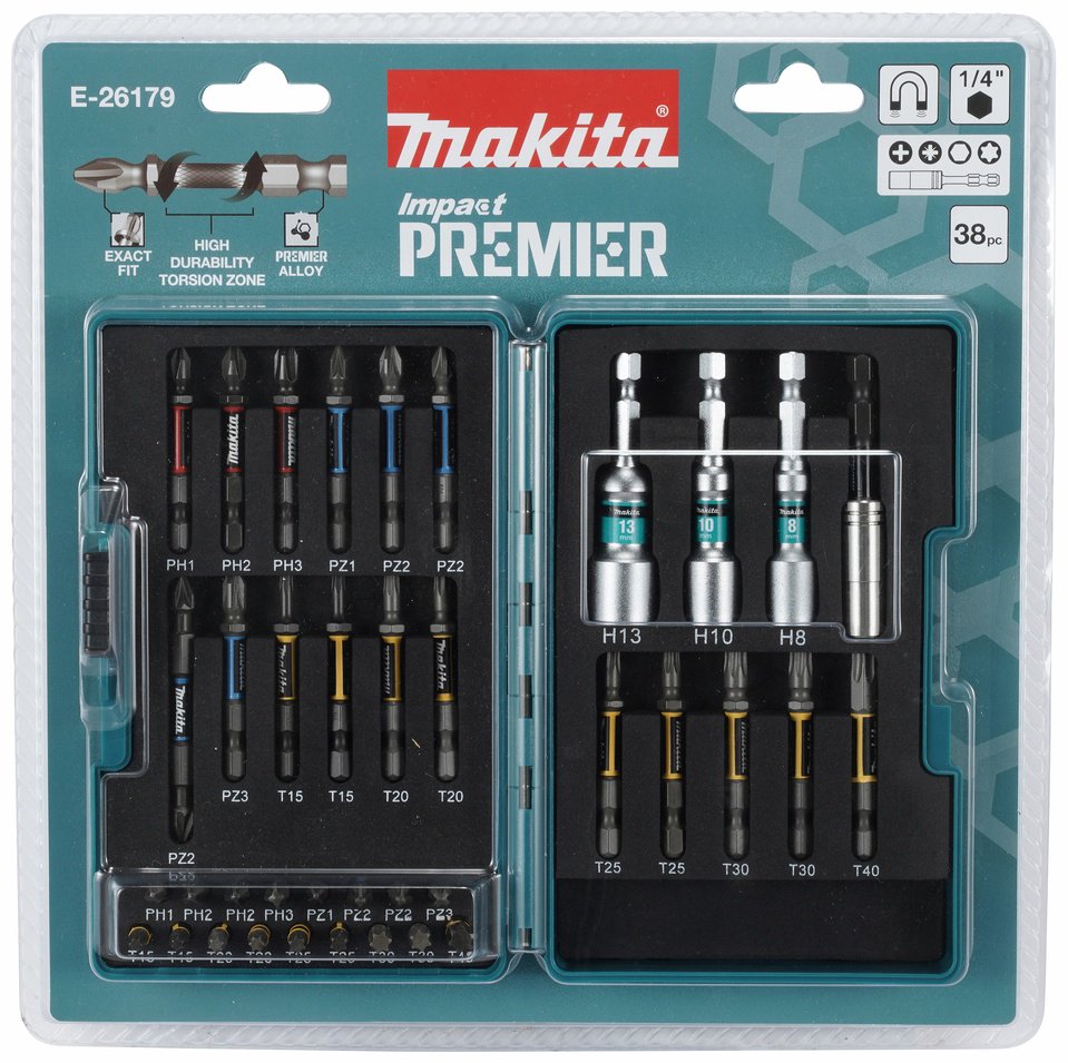 Makita набор бит E-26179 38 шт купить,NaN