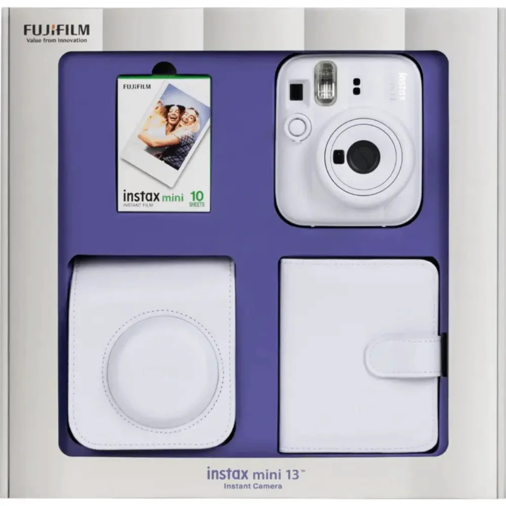 Фотоаппарат моментальной печати FUJIFILM INSTAX MINI 13 BUNDLE White