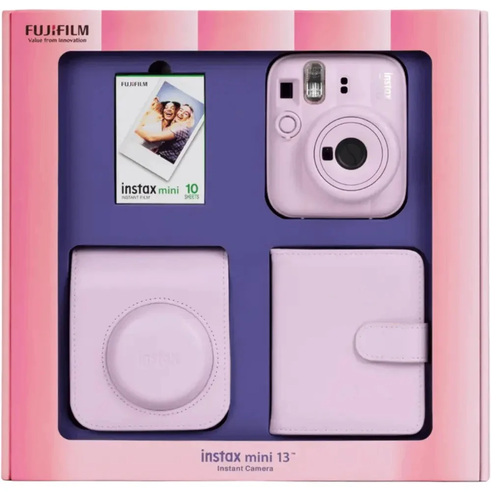 Фотоаппарат моментальной печати FUJIFILM INSTAX MINI 13 BUNDLE Pink купить,NaN