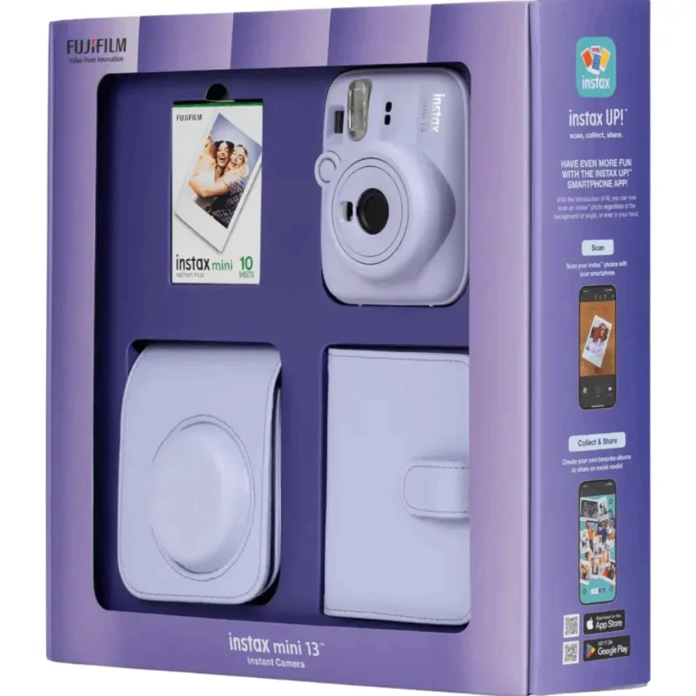 Фотоаппарат моментальной печати FUJIFILM INSTAX MINI 13 BUNDLE Purple