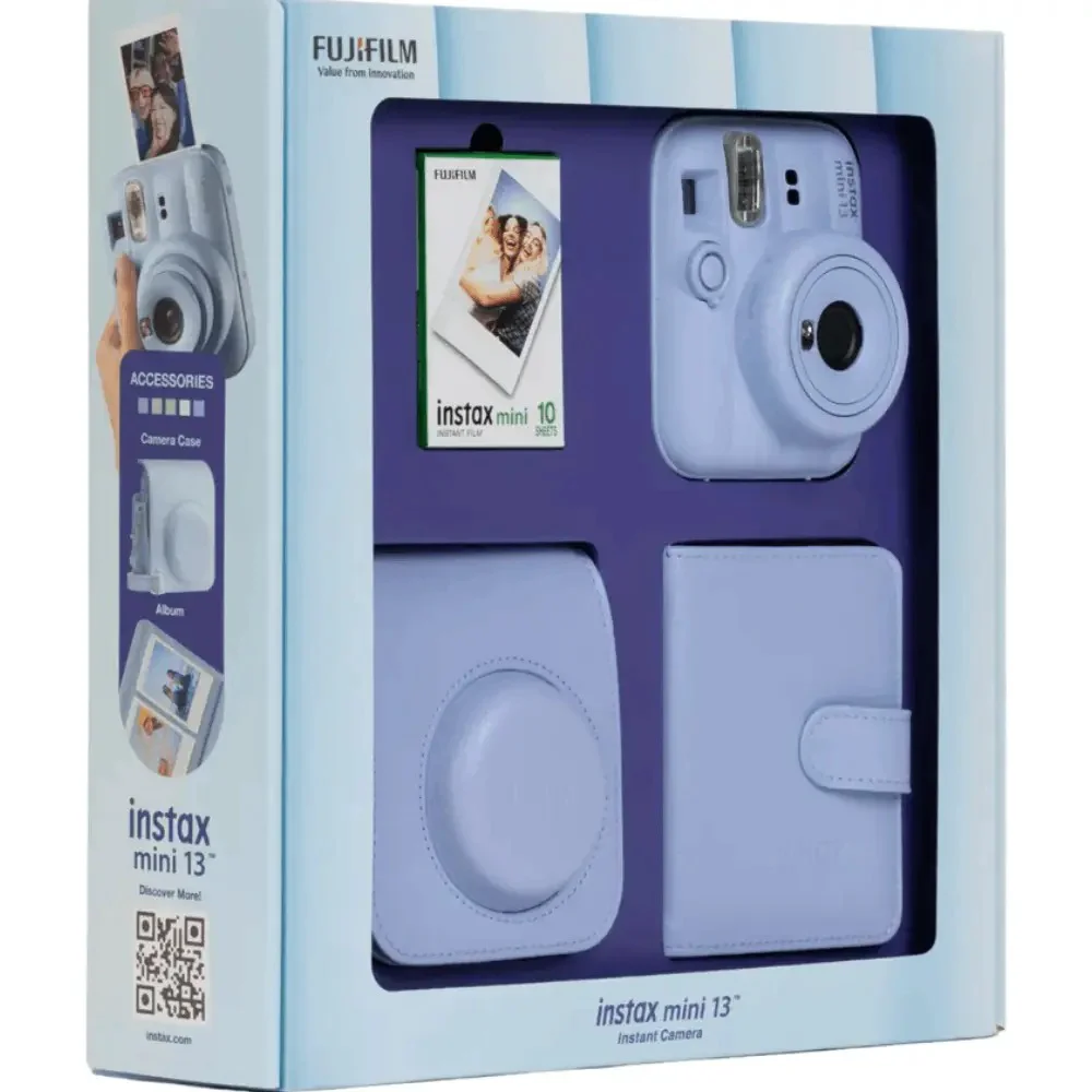 Фотоаппарат моментальной печати FUJIFILM INSTAX MINI 13 BUNDLE Blue