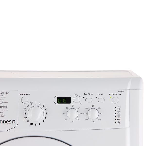 Стиральная машина Indesit IWSD 6105 B CIS.L белая купить,134990