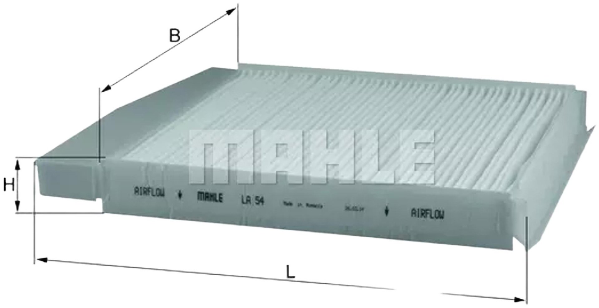 MAHLE салонный фильтр LA54 купить,NaN