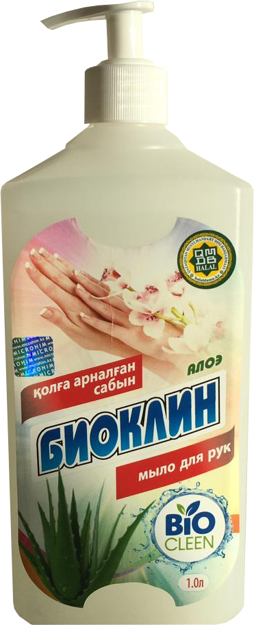 Мыло жидкое Биоклин алоэ вера 1 л