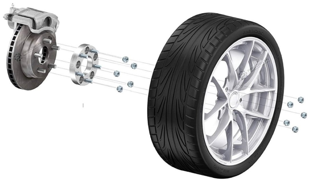 Расширитель колеи 20мм 5x114.3 M12x1.5 60.1 мм купить,NaN