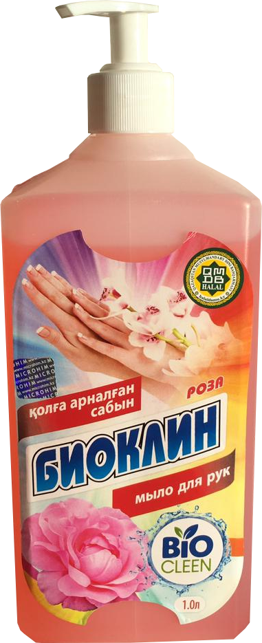 Мыло жидкое Биоклин розы 1 л