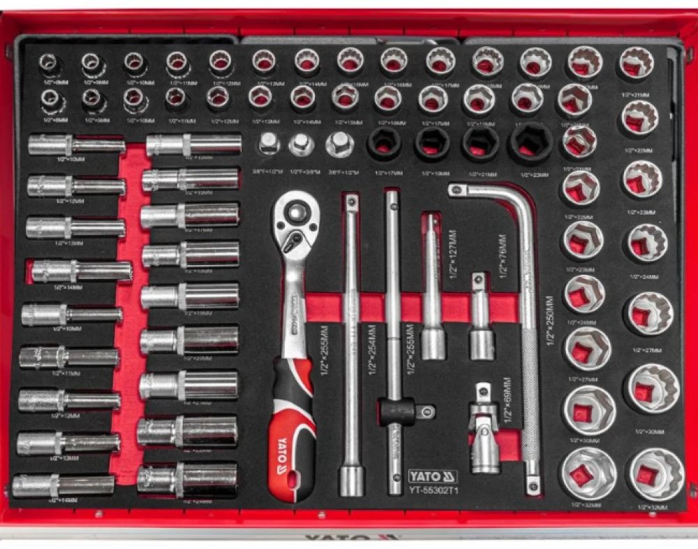 YATO ящик с органайзером YT-55309 (95.8х76.6х46.5 см) купить,NaN