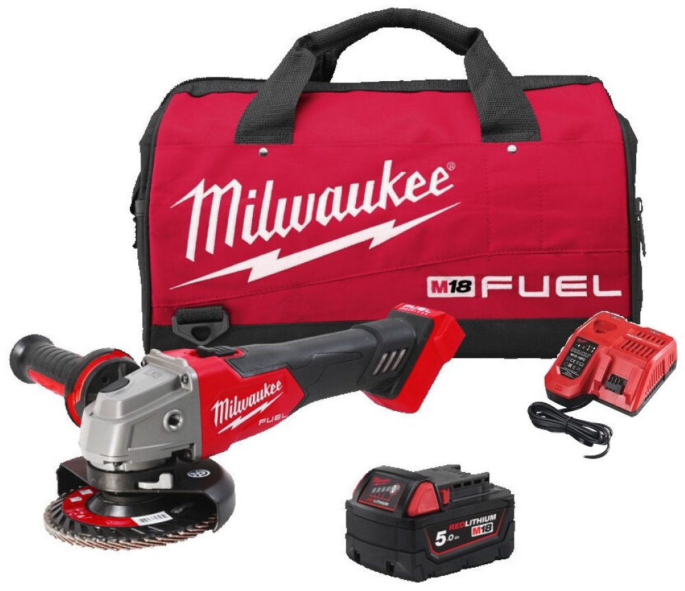 Шлифмашина угловая Milwaukee M18 FSAG125X-501BRF 4933500779 купить,NaN