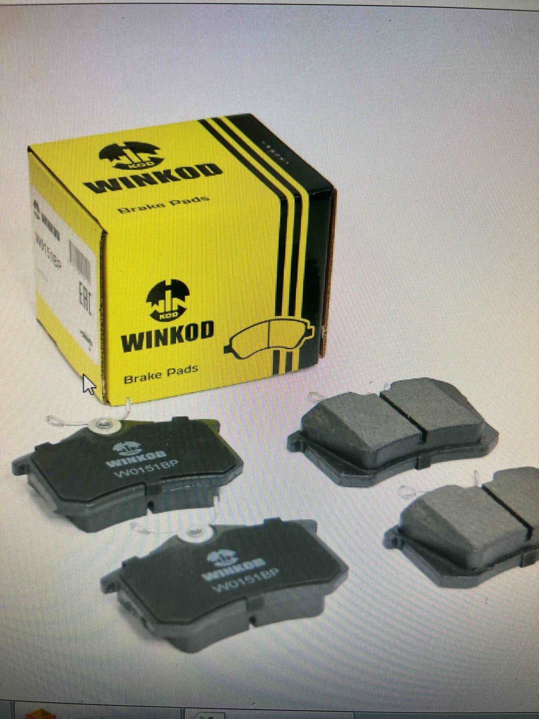 Колодки Winkod W0151BP купить,NaN