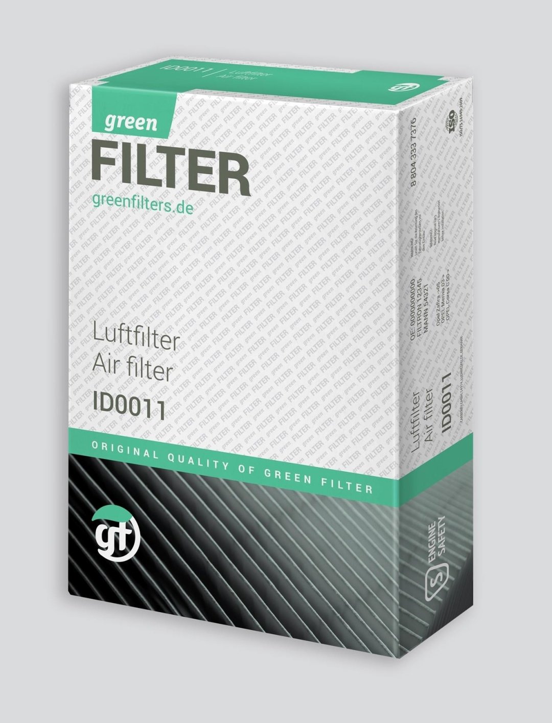 GREEN FILTER воздушный фильтр LF0236 купить,NaN