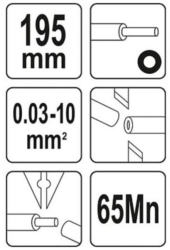 YATO стриппер, инструмент для снятия изоляции YT-22753 195 мм купить,NaN