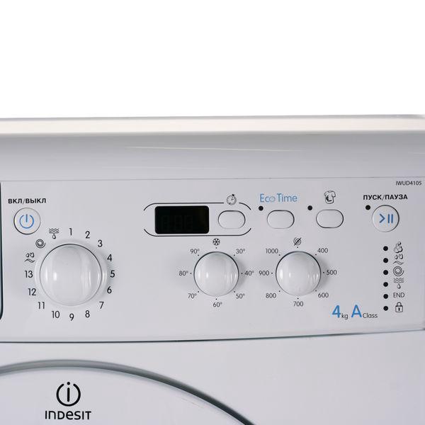 Стиральная машина Indesit IWUD 4105 CIS белая купить,NaN