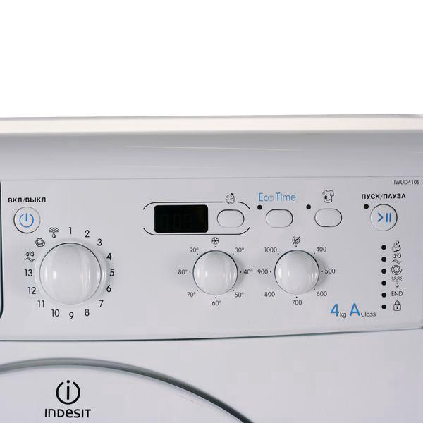 Стиральная машина Indesit IWUD 4105 CIS белая купить,NaN