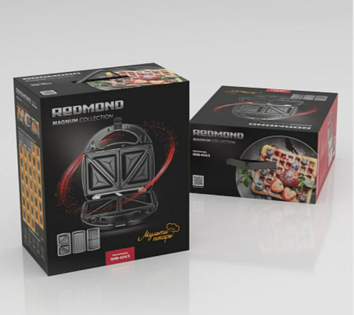 Мультипекарь Redmond RMB-634/3 черный