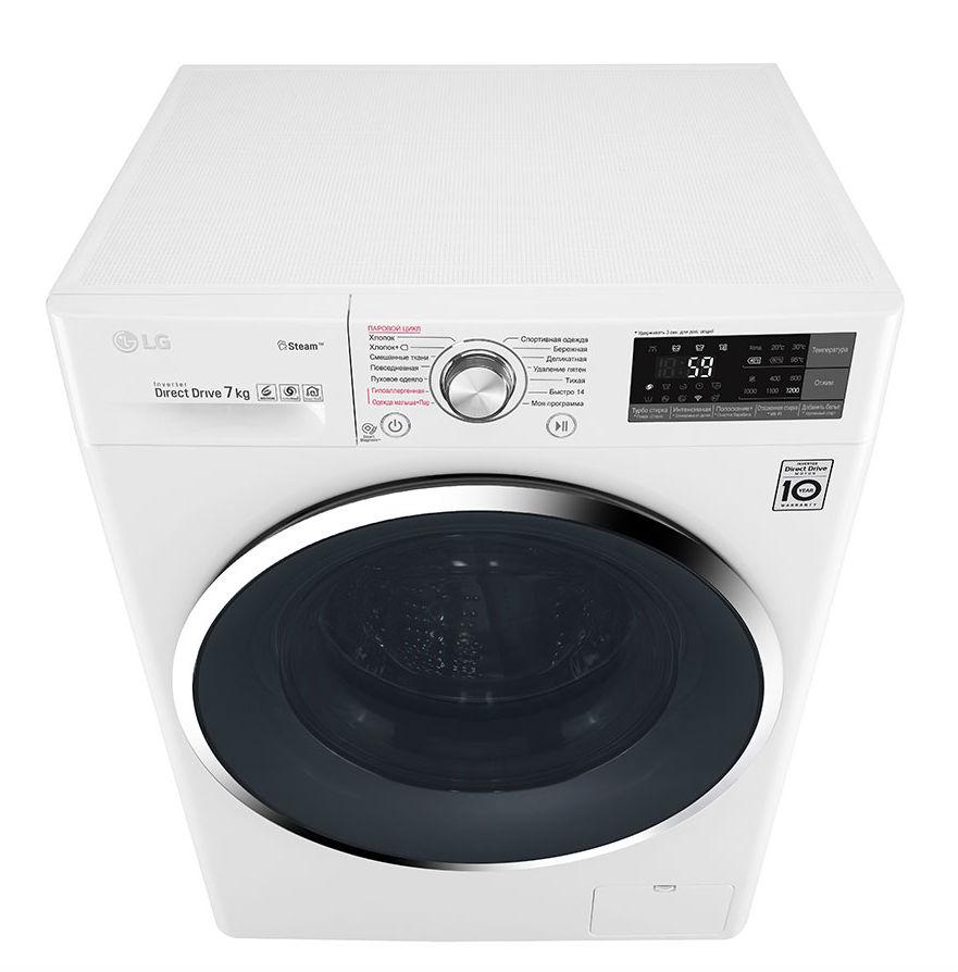 Стиральная машина LG F2J7HY2W белая