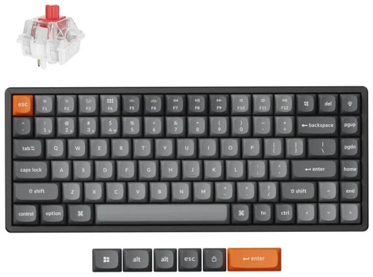Клавиатура Keychron K2 Max K2M-J1 Black купить,64990