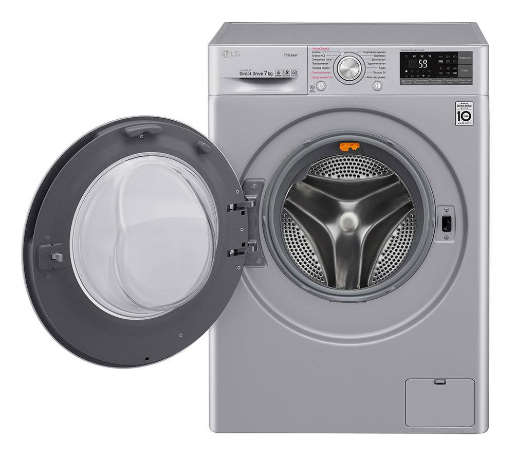 Стиральная машина LG F2J7HY2L серый купить,NaN