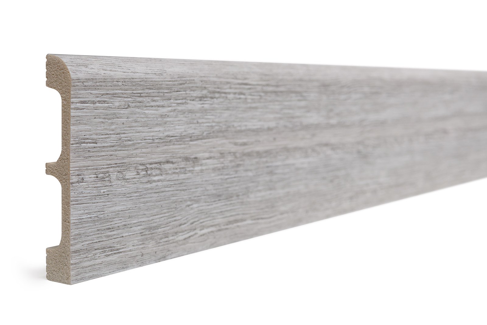 Плинтус напольный Decor-Dizayn 706-89SH серый