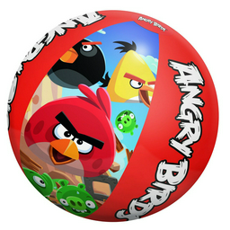 Надувной пляжный мяч Bestway angry birds 96101 красно-синий