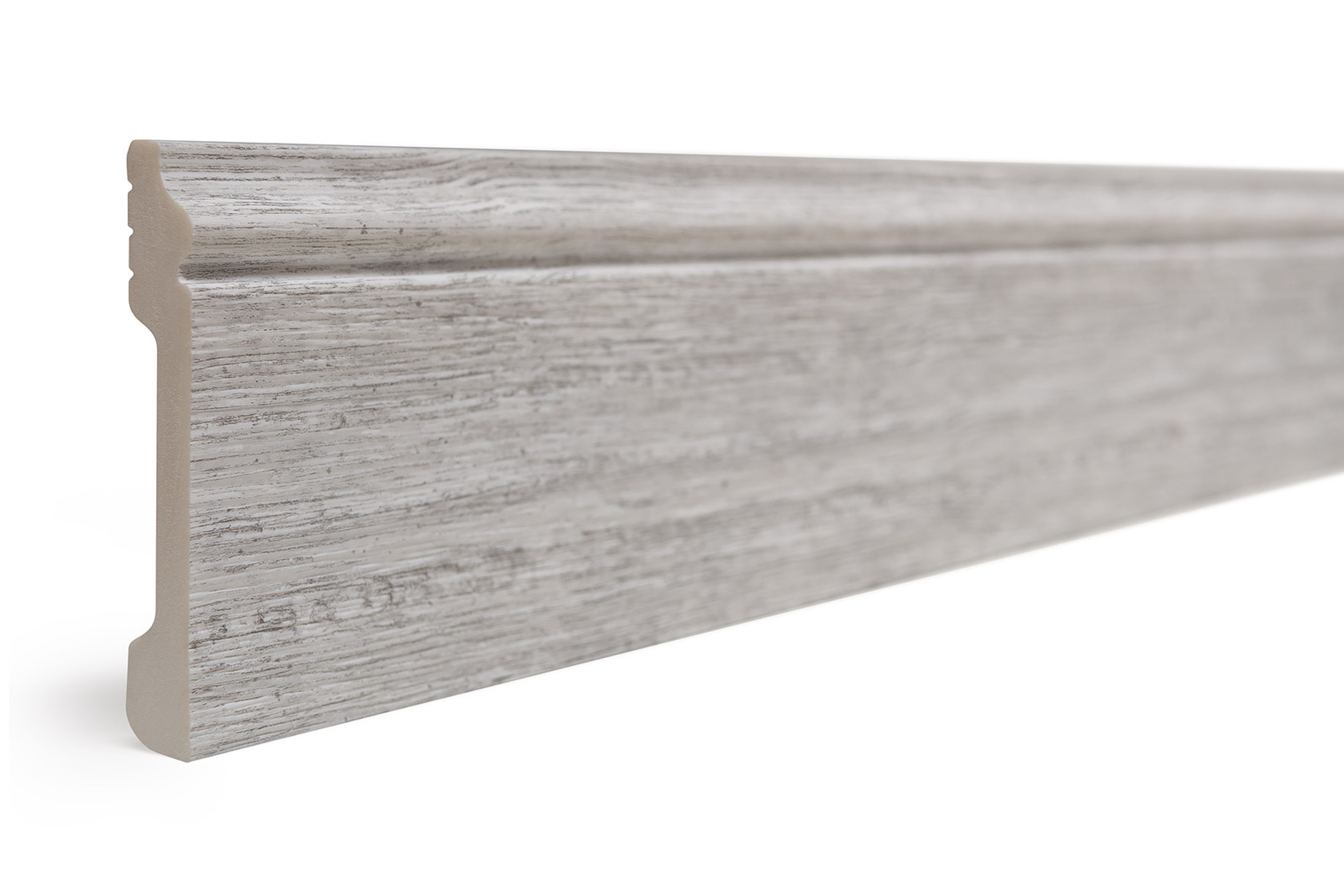 Плинтус напольный Decor-Dizayn 005-89SH серый