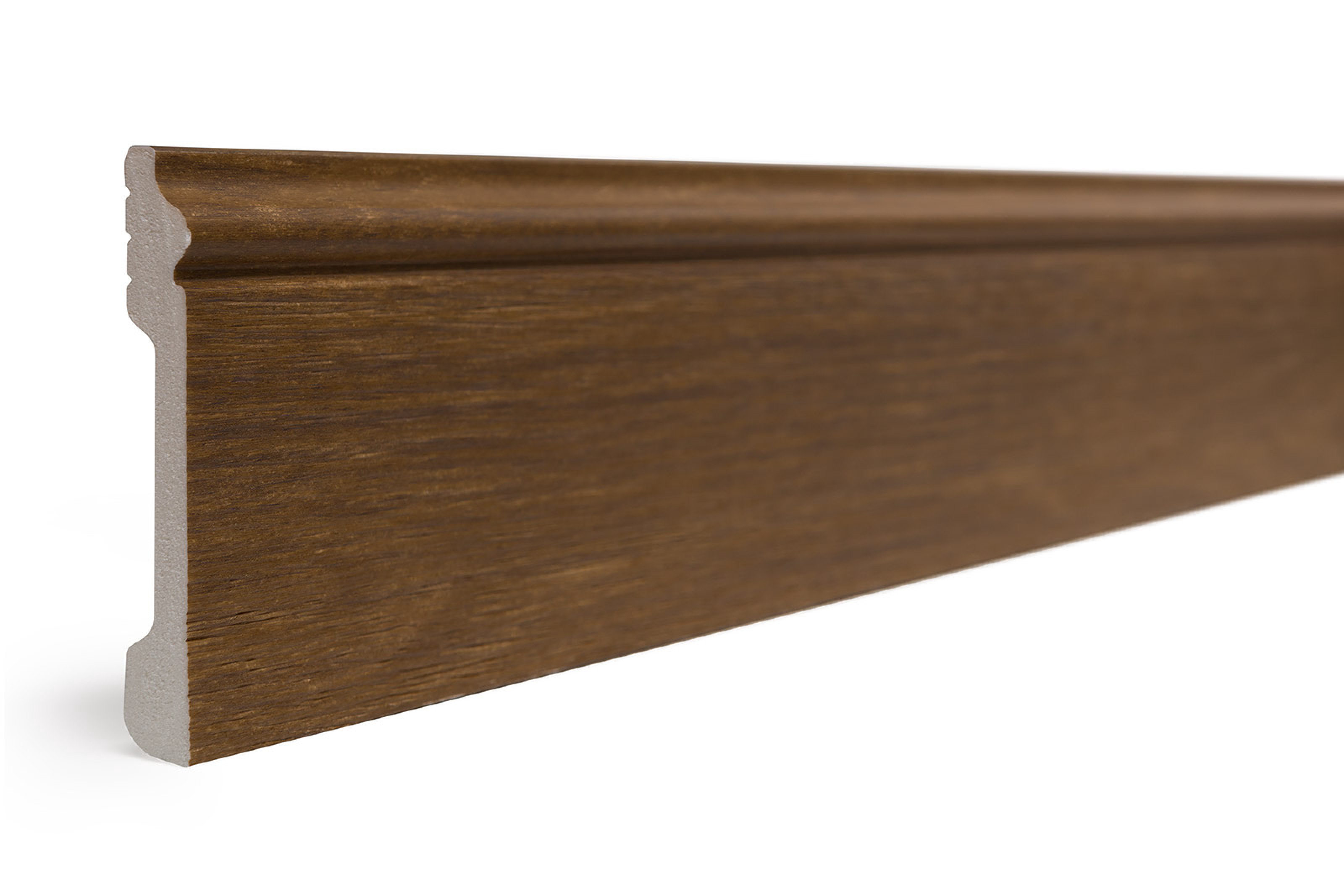 Плинтус напольный Decor-Dizayn 005-85SH коричневый купить,NaN