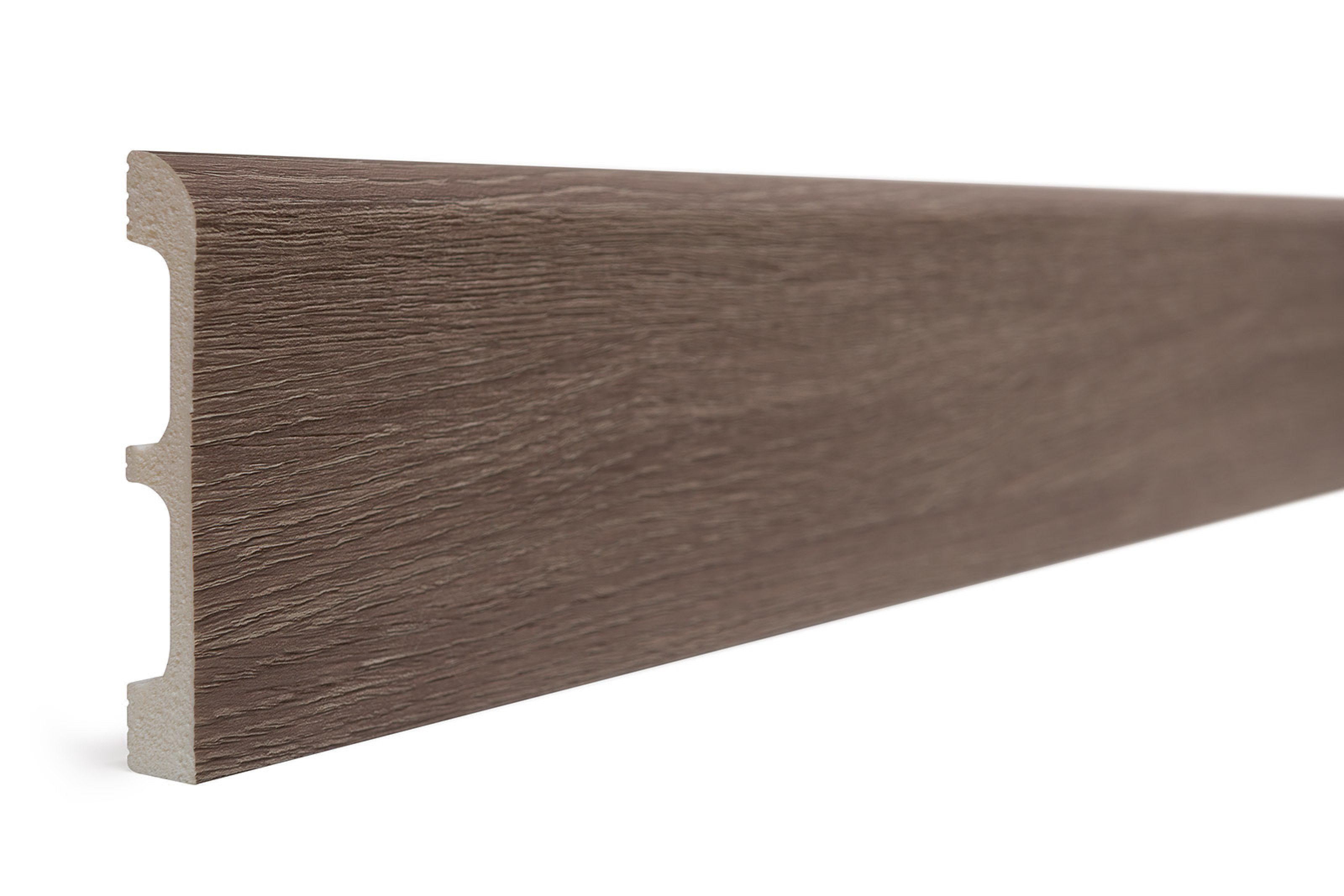 Плинтус напольный Decor-Dizayn 706-81SH коричневый купить,NaN