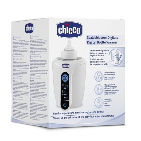 Подогреватель для бутылочек Chicco Digital белый купить,NaN