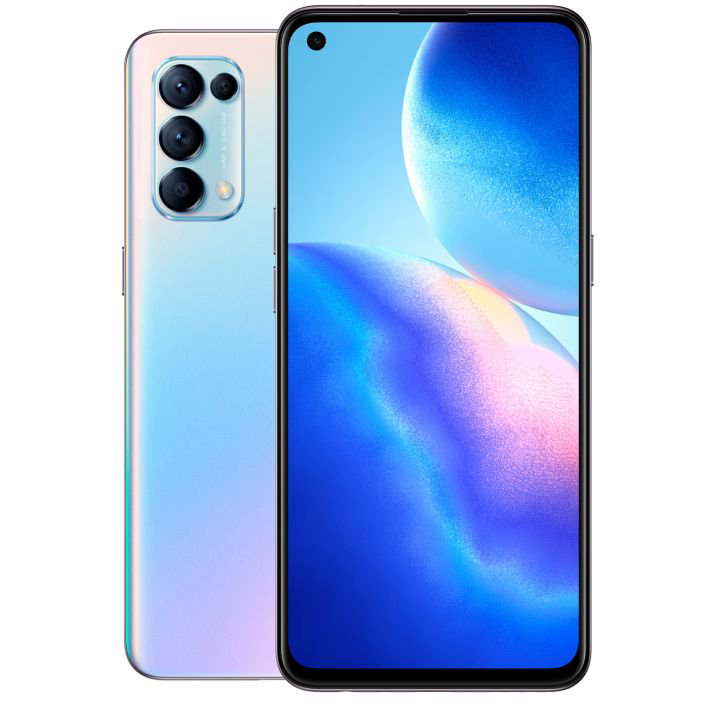 Смартфон Oppo Reno 5 128Gb Fantasy Silver купить,NaN