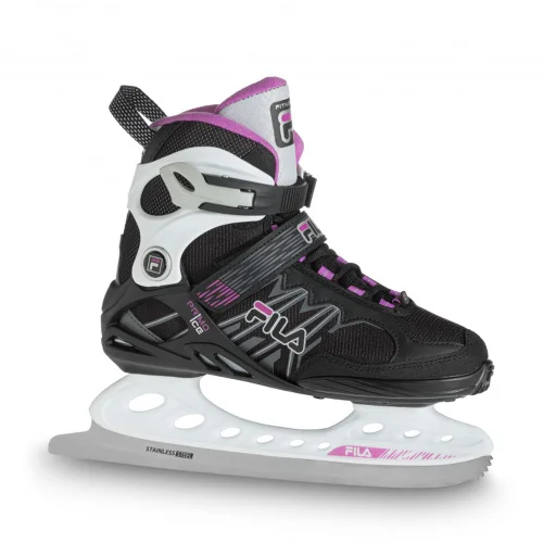 Коньки прогулочные Fila Primo Ice lady 10421025 черно-фиолетовые 39