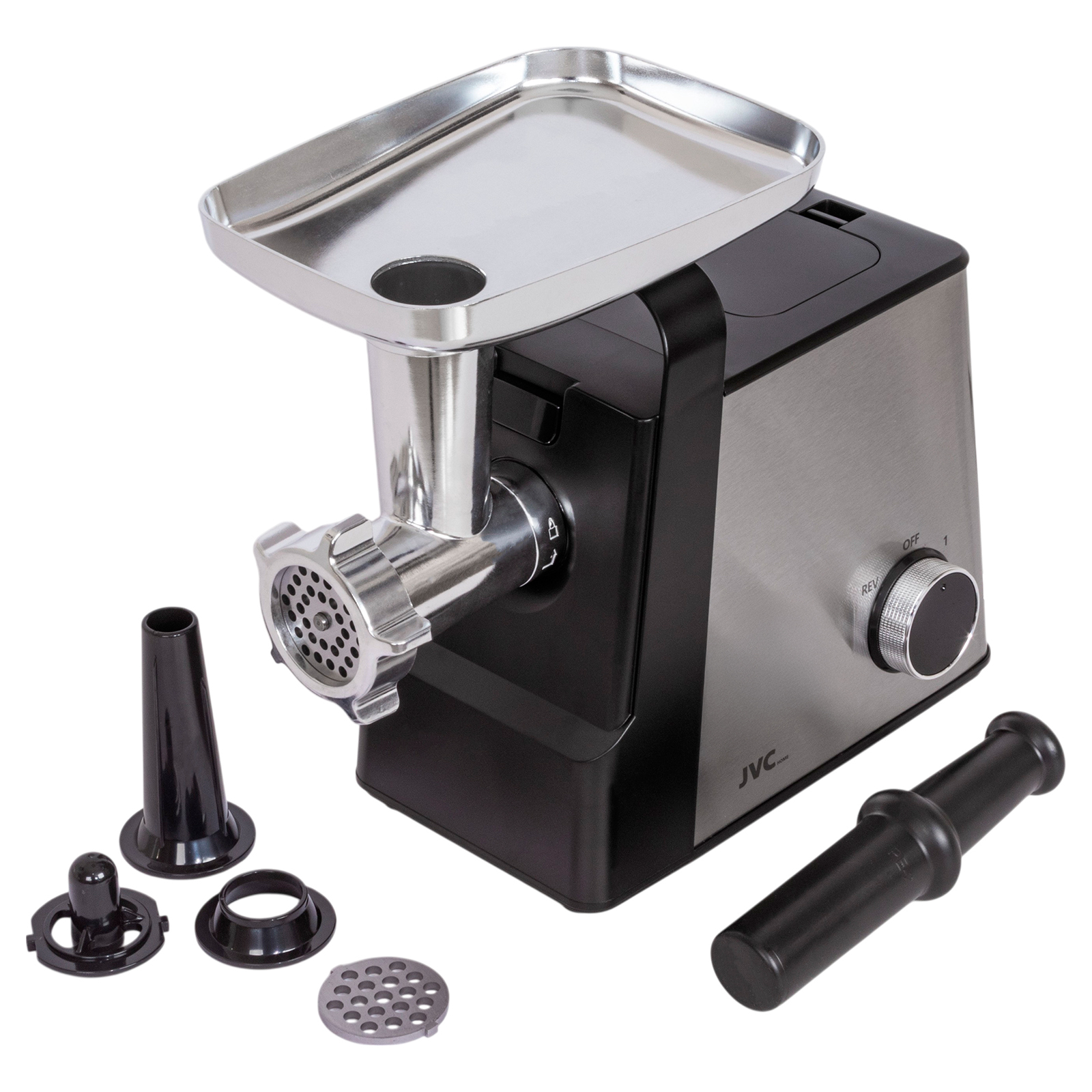 Мясорубка JVC JK-MG070 Black/silver