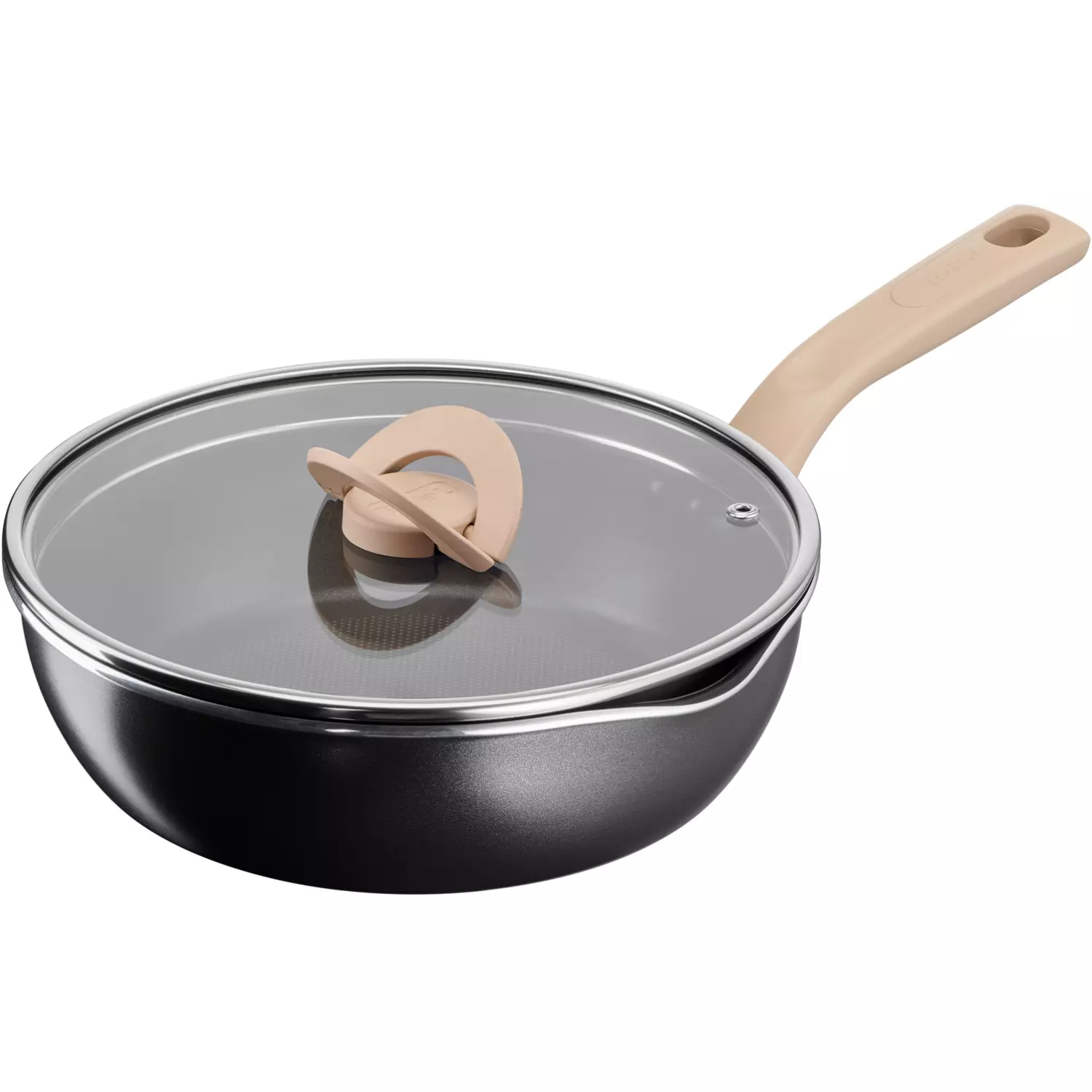 Сковорода Tefal One Pick Pot G1662504 22 см чёрная
