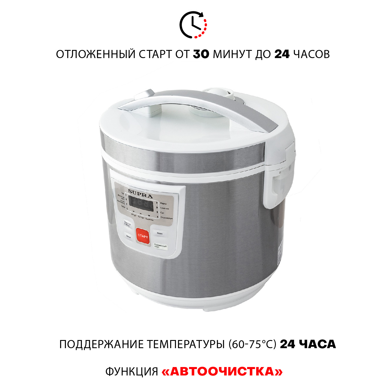 Мультиварка Supra MCS-4115 Gray купить,30890