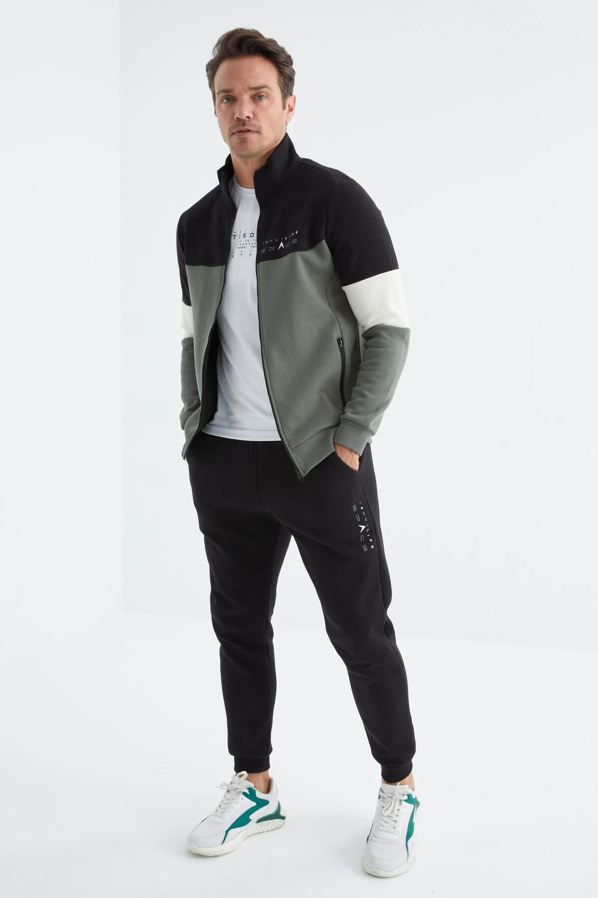 Спортивный костюм Tommy Life 85186B Grey Black M - ForteMarket Спортивный костюм Tommy Life 85186B Grey Black M купить,0
