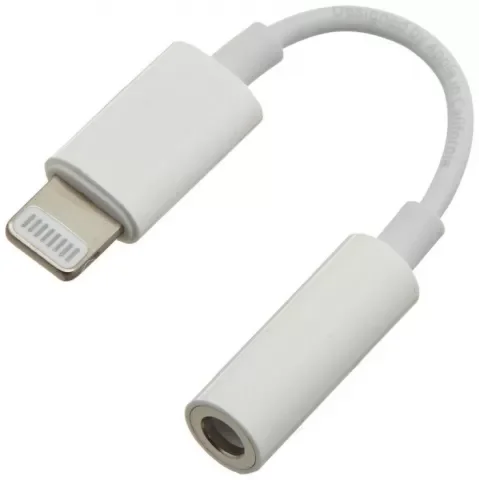 Переходник Apple USB Lightning to 3.5 Jack ZKMMX62ZMA White купить,0