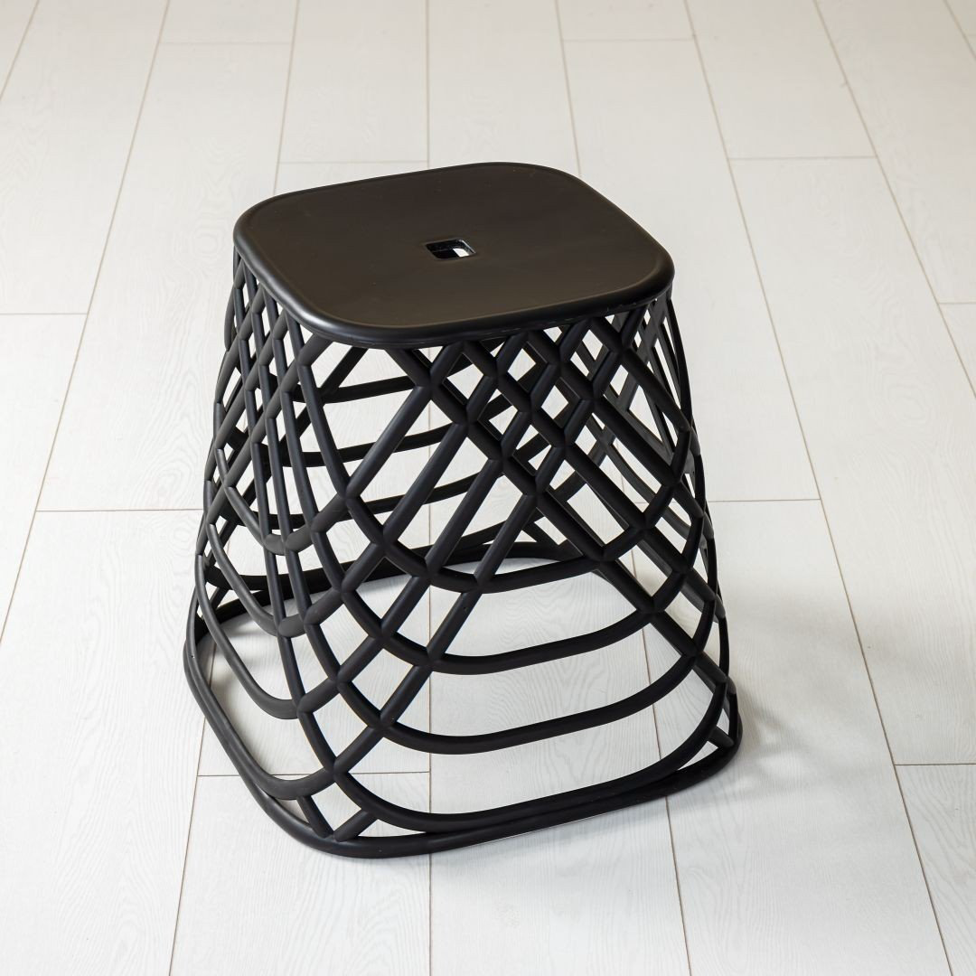 Табурет Urbio Лира 40-657-1 43.5x43.5x43см черный купить,NaN