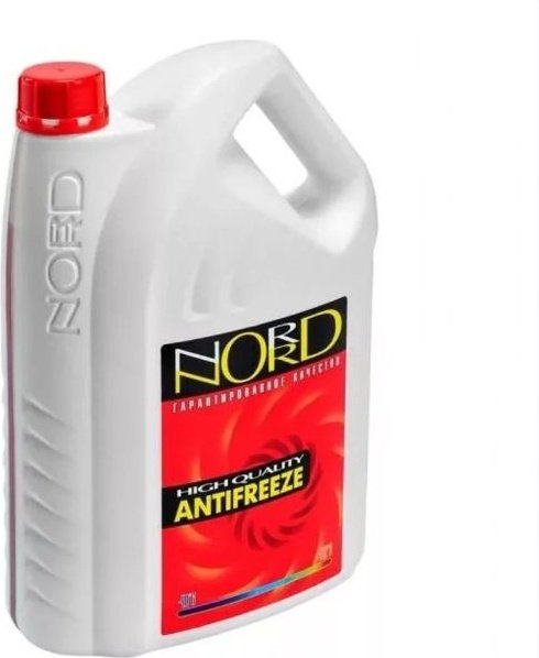 Антифриз NORD Red красный (розовый) G-12, G-12&#43; 5 л