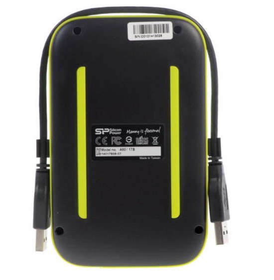 Внешний жесткий диск Silicon Power   A60 SP010TBPHDA60S3K 1Tb купить,0