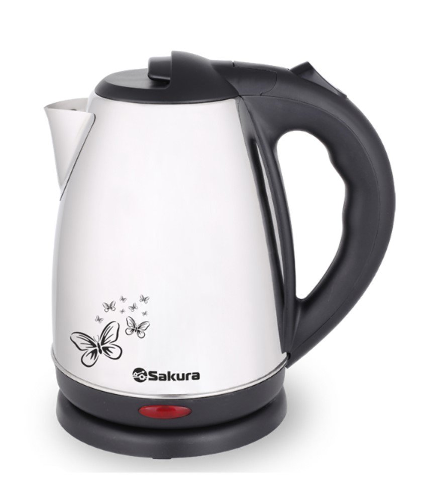 Электрочайник Sakura SA-2135 1,8л серебристый купить,NaN