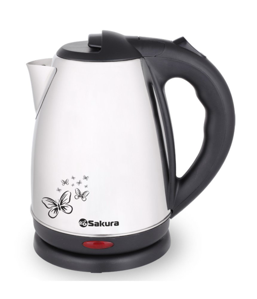 Электрочайник Sakura SA-2135 1,8л серебристый купить,NaN