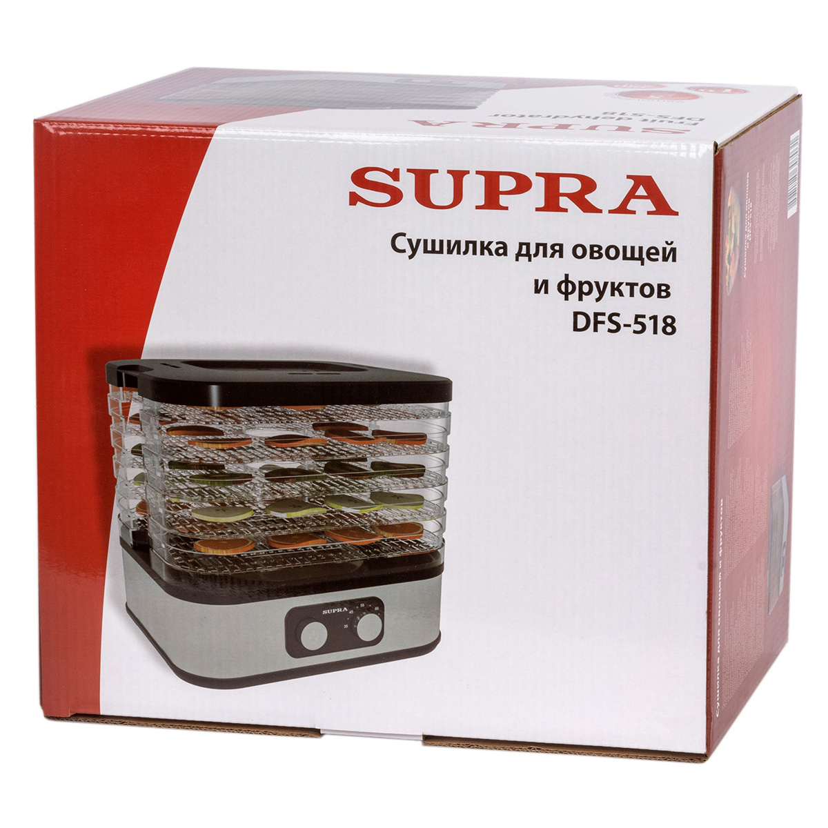 Сушка для фруктов Supra DFS-518 Silver купить,NaN