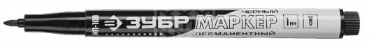 Перманентный маркер ЗУБР 06320-2 черный