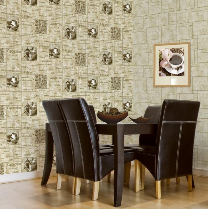 Обои Elysium рулонные Арабика-фон 94203, основа бумага (10x0.53 м)