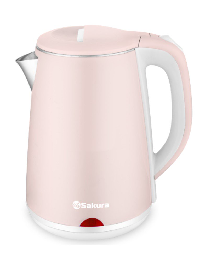 Электрочайник Sakura SA-2150WP 2,2л розовый купить,NaN