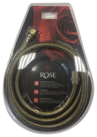 Шланг для душа Rose металлическая оплетка 150 см, RE33-15 купить,NaN