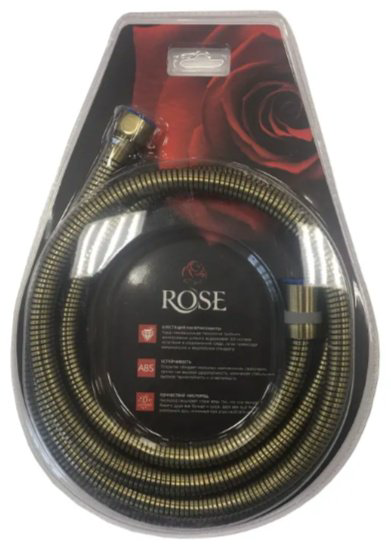 Шланг для душа Rose металлическая оплетка 150 см, RE33-15 купить,NaN