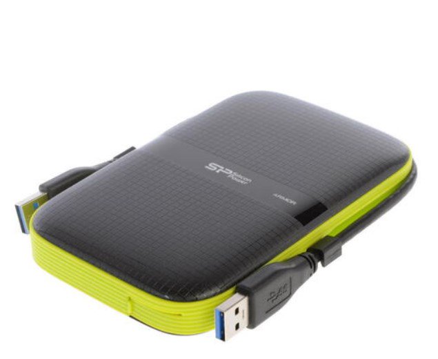 Внешний жесткий диск HDD Silicon Power A60 SP020TBPHDA60S3K 2Tb черно-зеленый - ForteMarket Внешний жесткий диск HDD Silicon Power A60 SP020TBPHDA60S3K 2Tb черно-зеленый купить,0