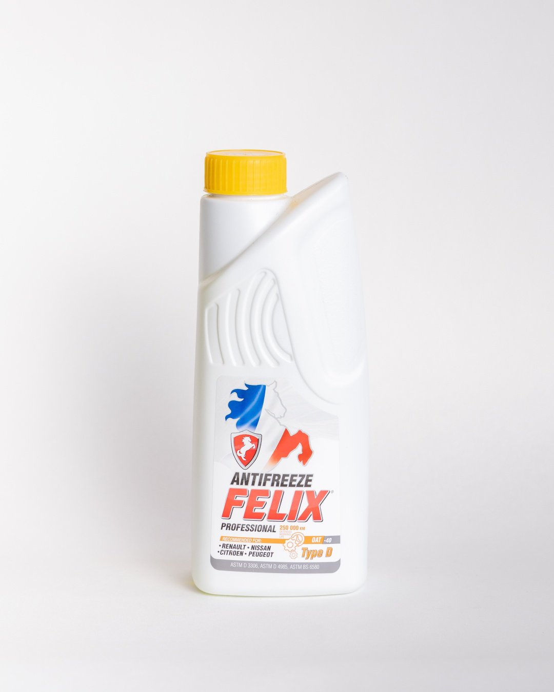 Антифриз Felix Type D желтый (оранжевый) G-12&#43; 1 л