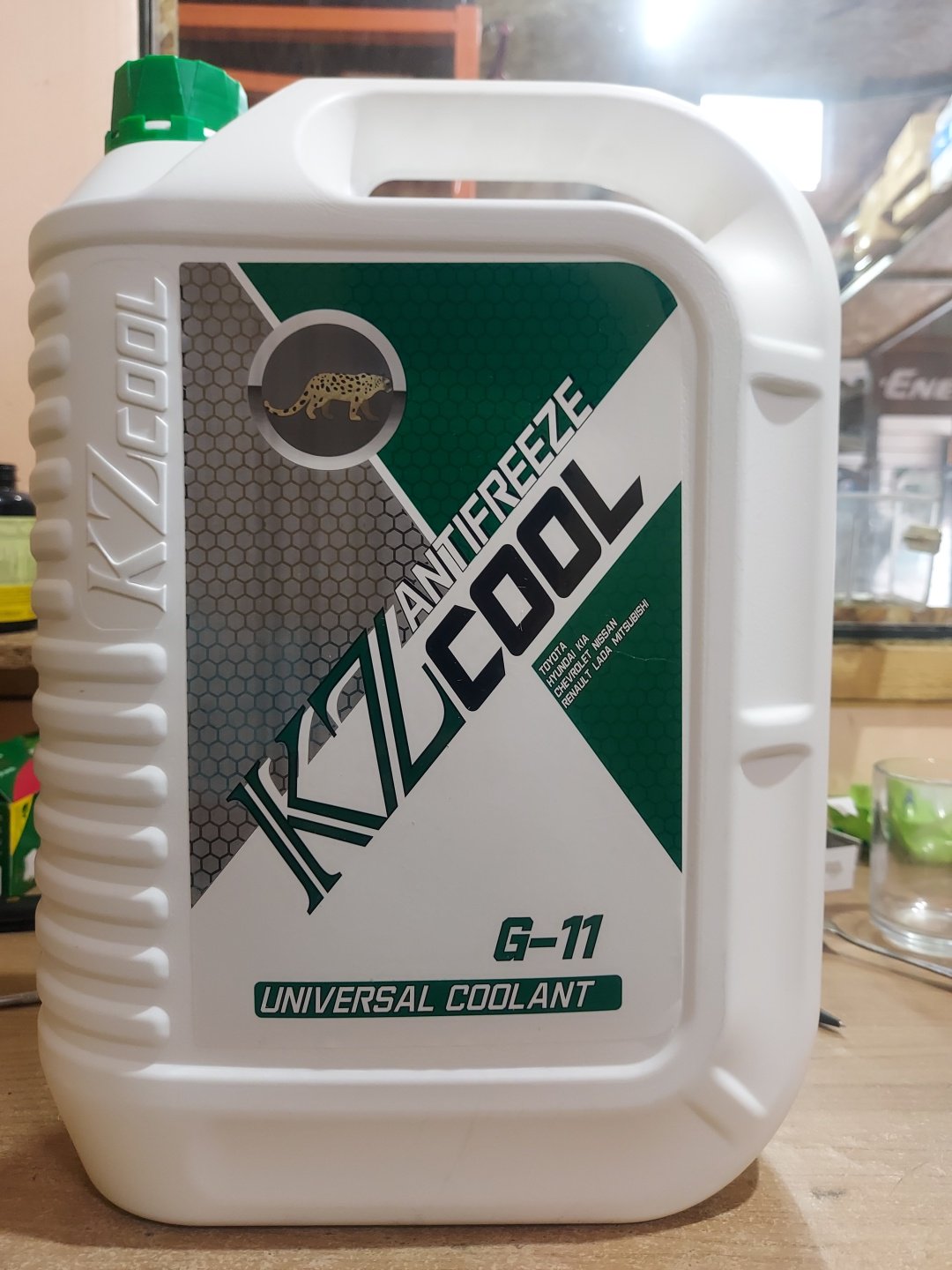 Антифриз KZ Cool Kzkool зеленый G-11 8 л купить,NaN