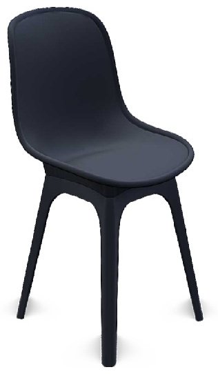 Стул Urbio 40-654-1 BIO, 80x46x54 см, черный