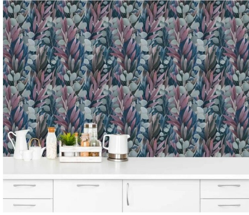 Обои Elysium рулонные Эвкалипт 908507, основа бумага (10x0.53 м)